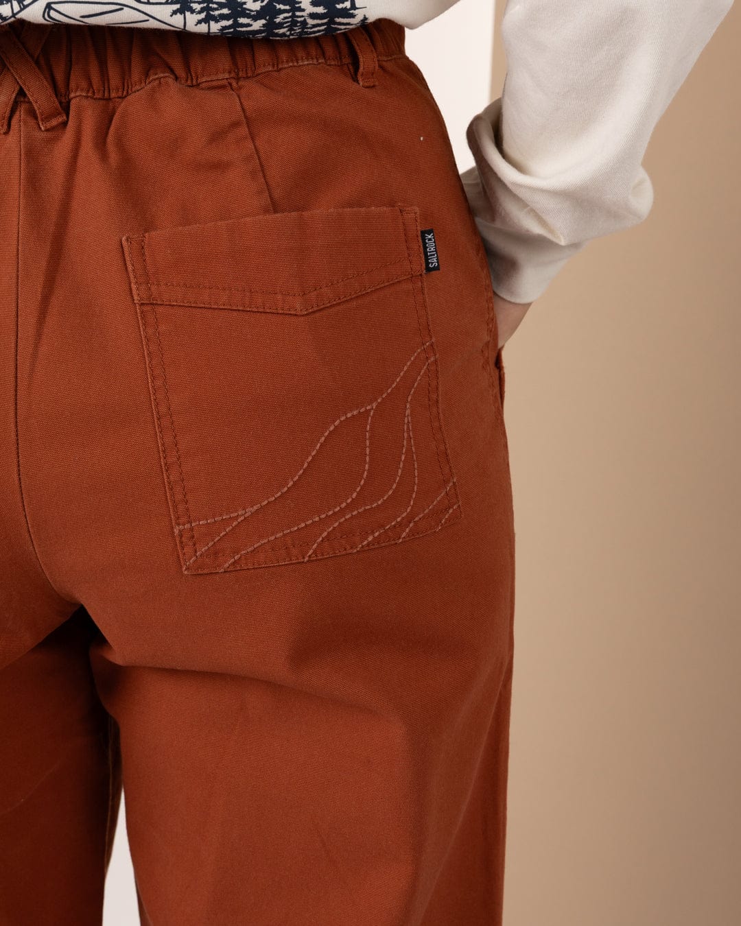 Enya - Womens Trousers - Brown