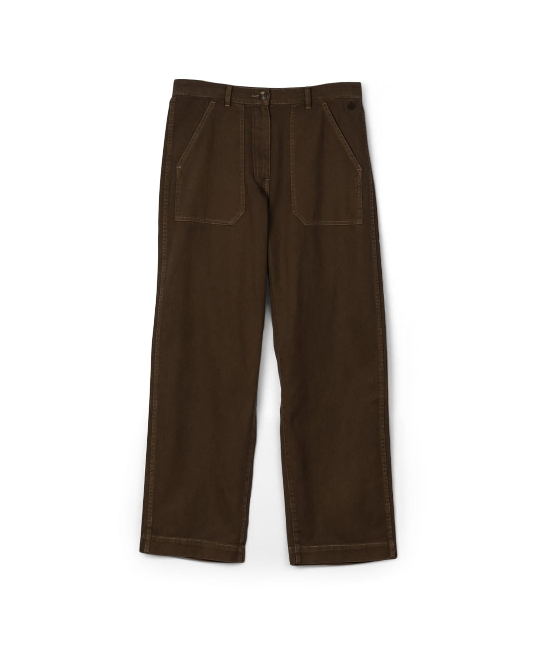 Enya Womens Trouser In Dark Brown