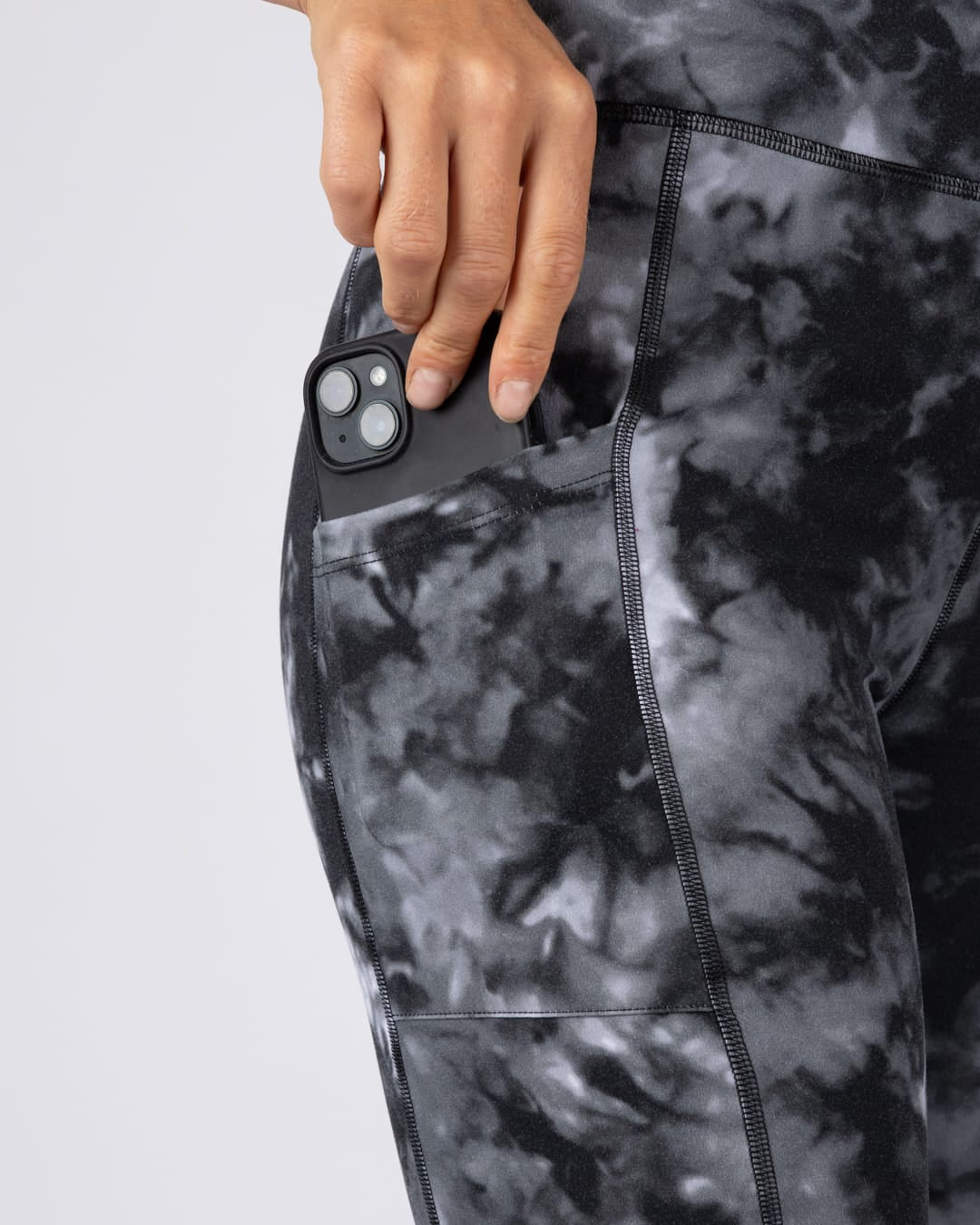 Asana Trouser in Legging - DARK GREY
