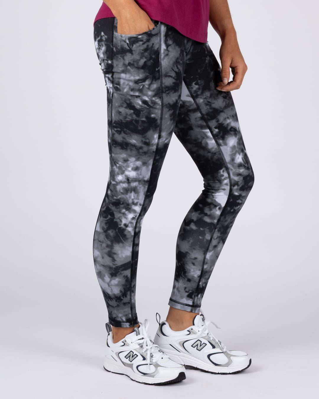 Asana Trouser in Legging - DARK GREY