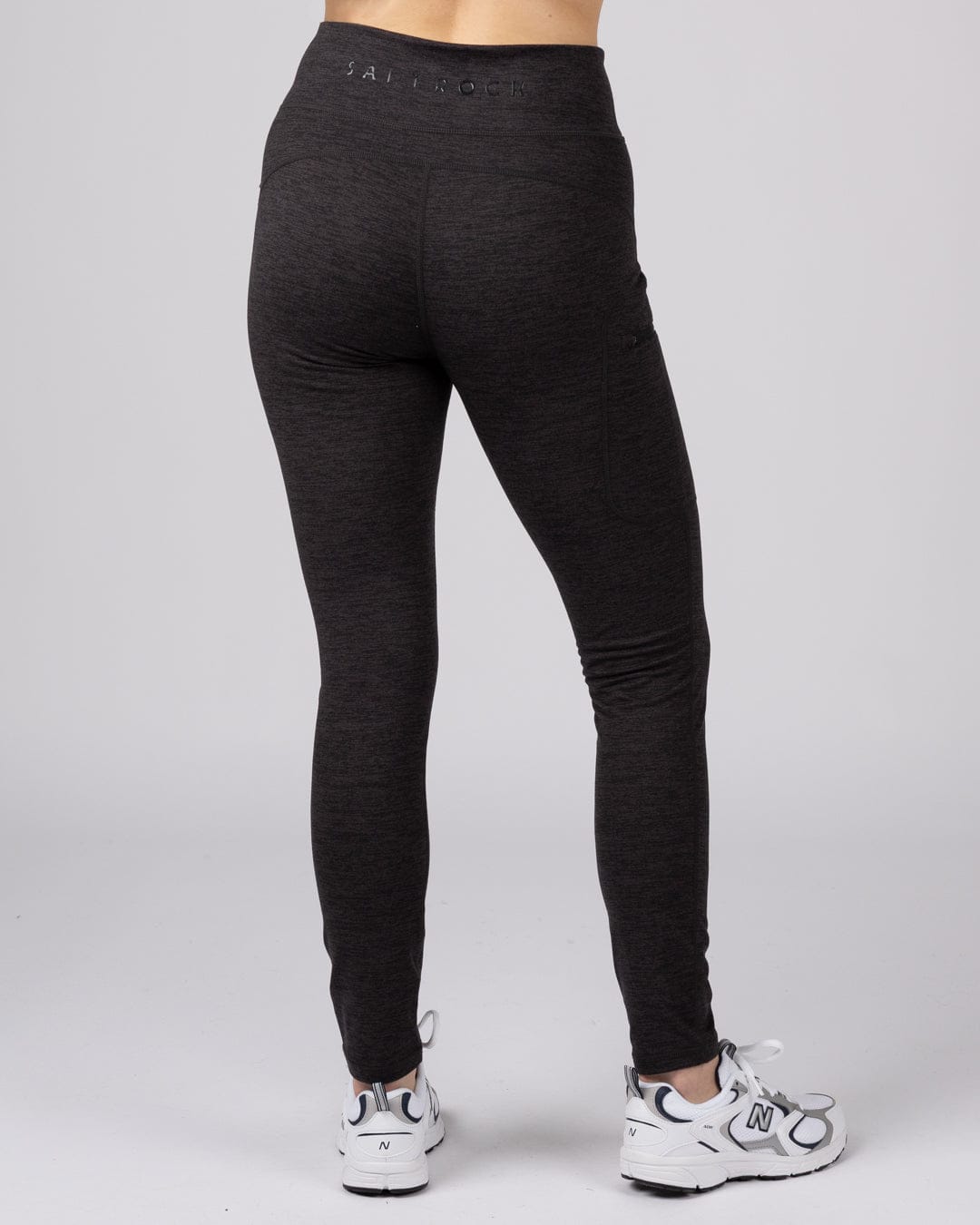 Trek Womens 4 Way Stretch Outdoor Leggings in Dark Grey
