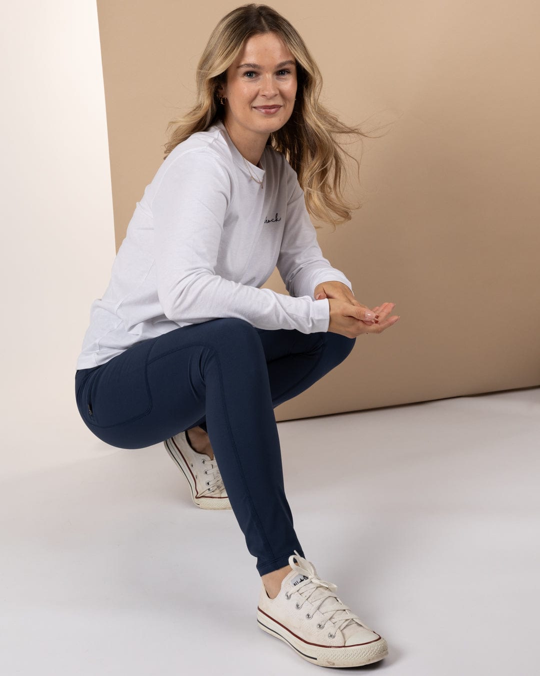 Solar - Water Resistant Softshell Leggings - Blue