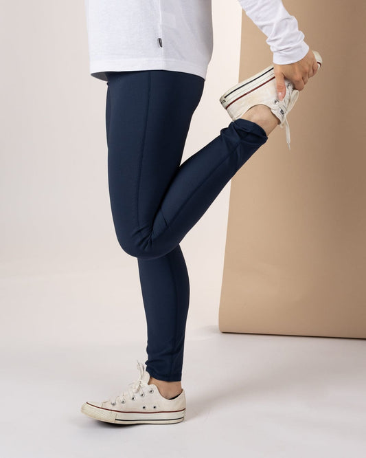 Solar - Water Resistant Softshell Leggings - Blue