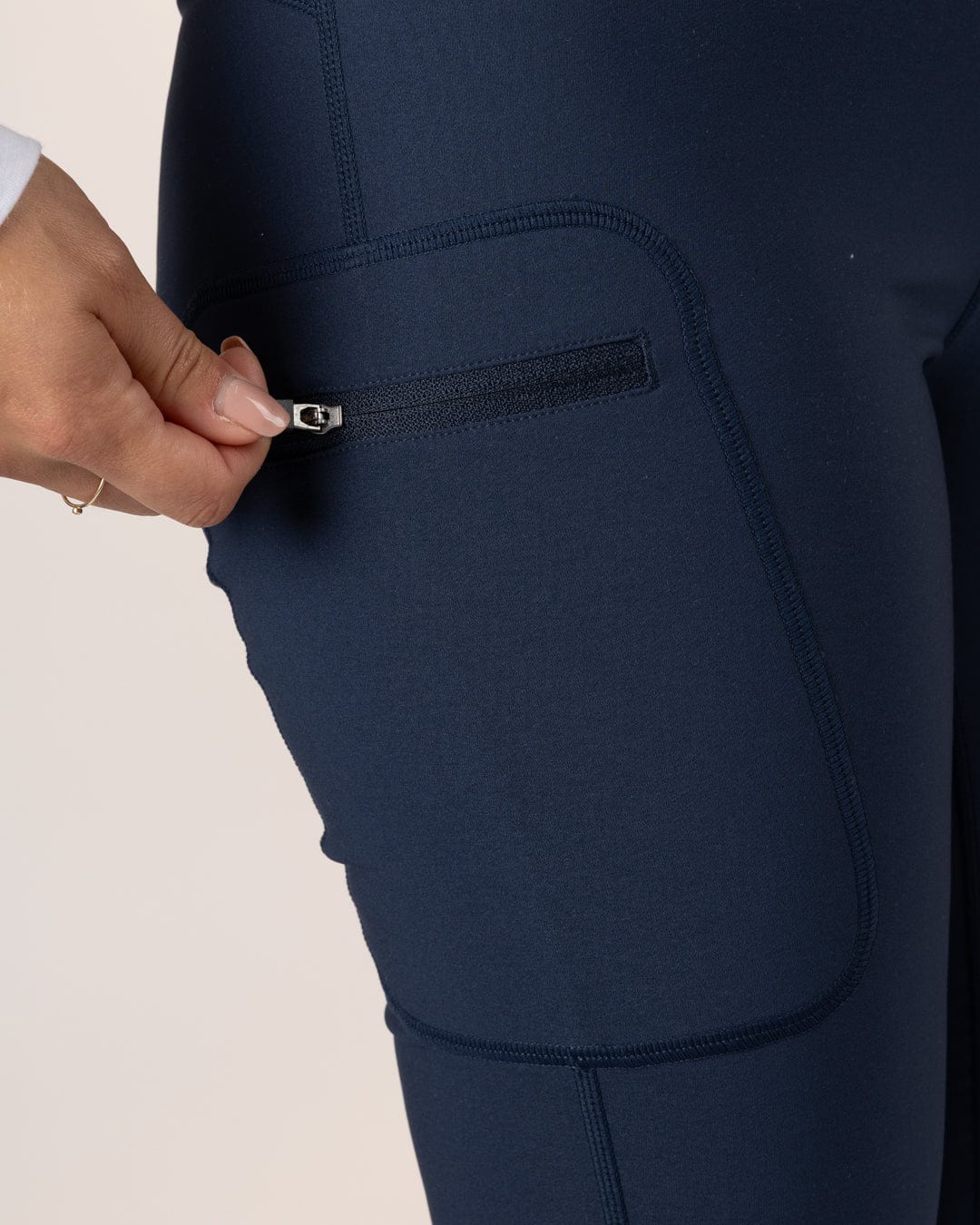 Solar - Water Resistant Softshell Leggings - Blue
