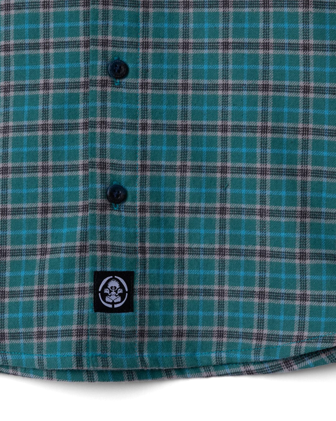 Waves Wheels Club - Kids Short Sleeved Shirt - Dark Green