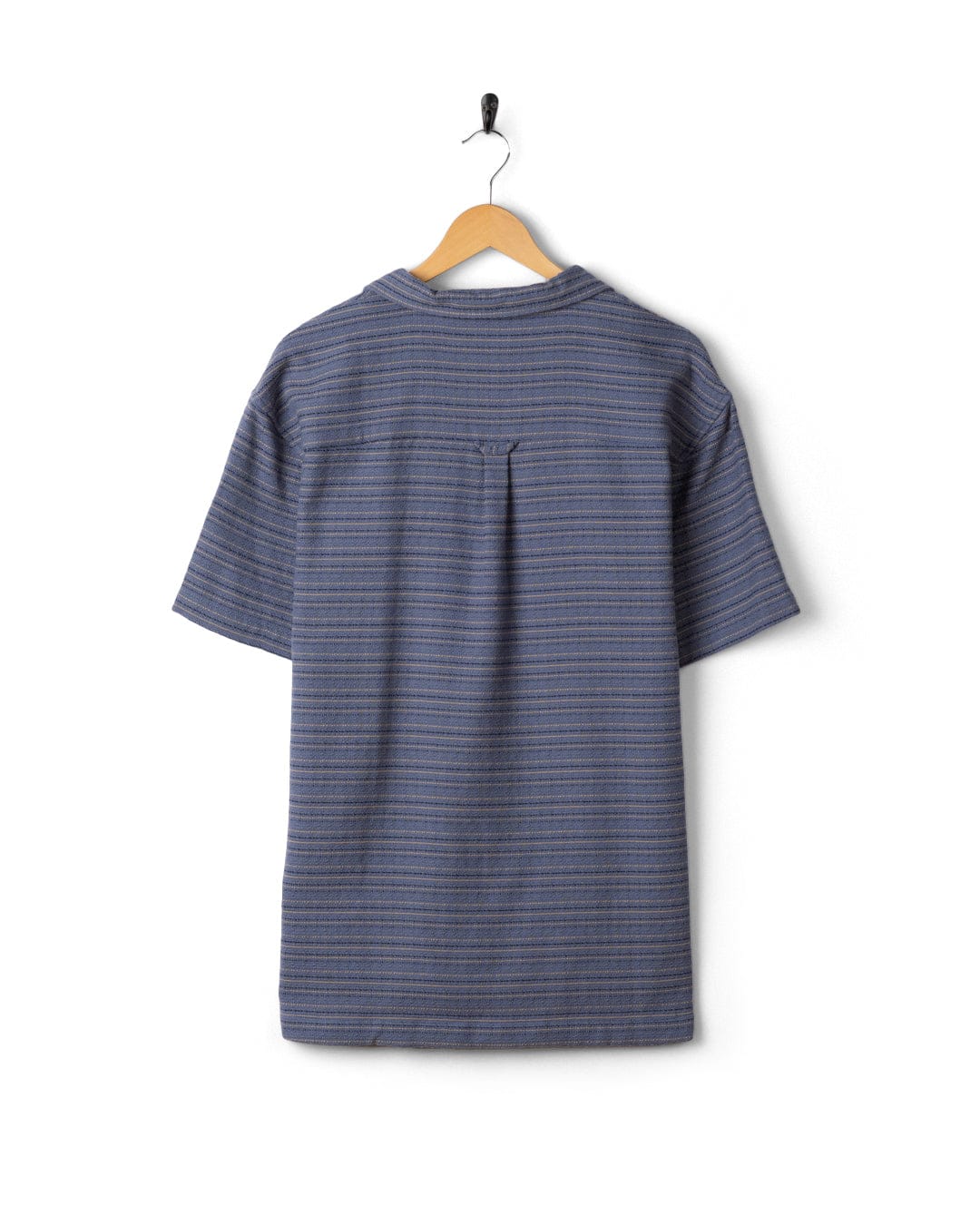 Resort Shirt Mens Short Sleeve Shirt in Blue