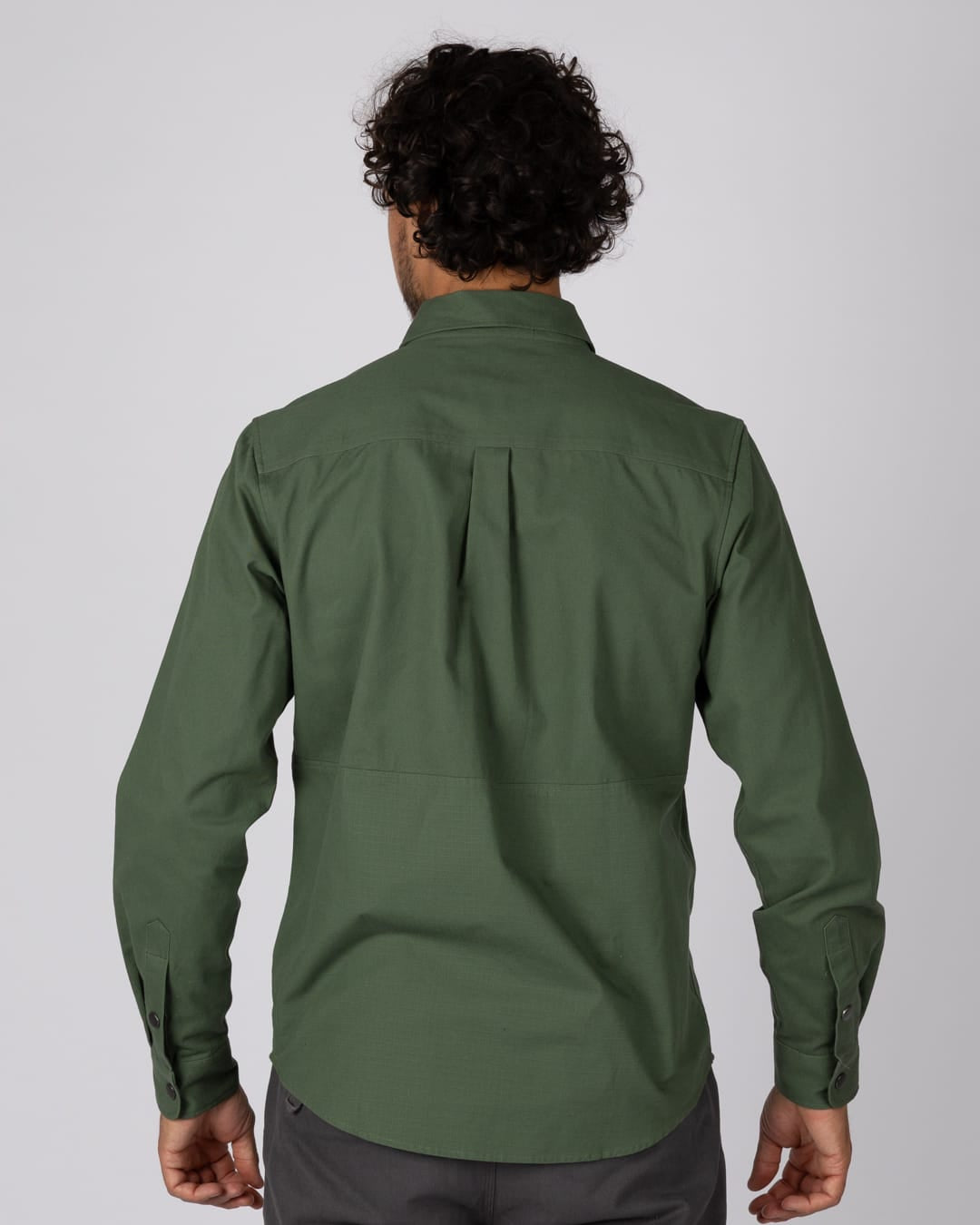 Gorpcore Mens Shirt in Green