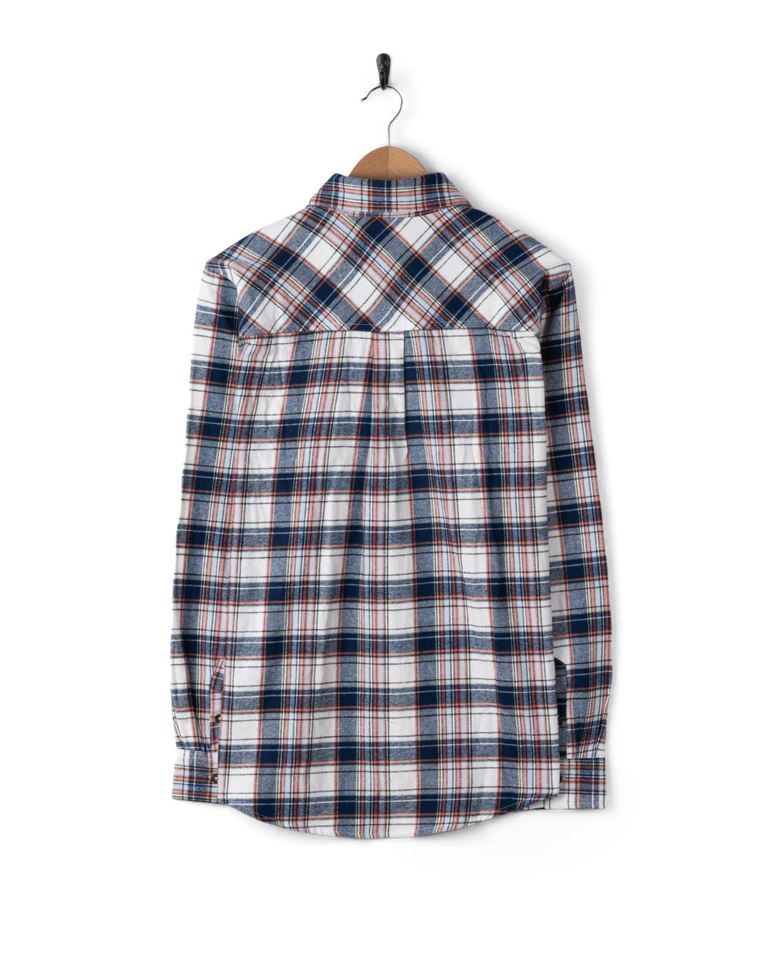Finni Check Shirt in Dark Blue