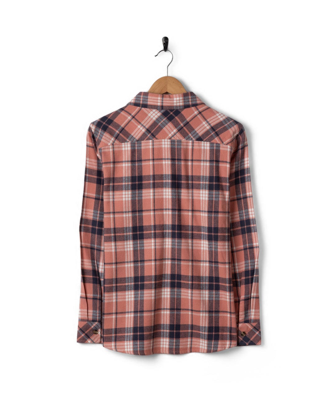 Rosalin Womens Check Shirt in Pink