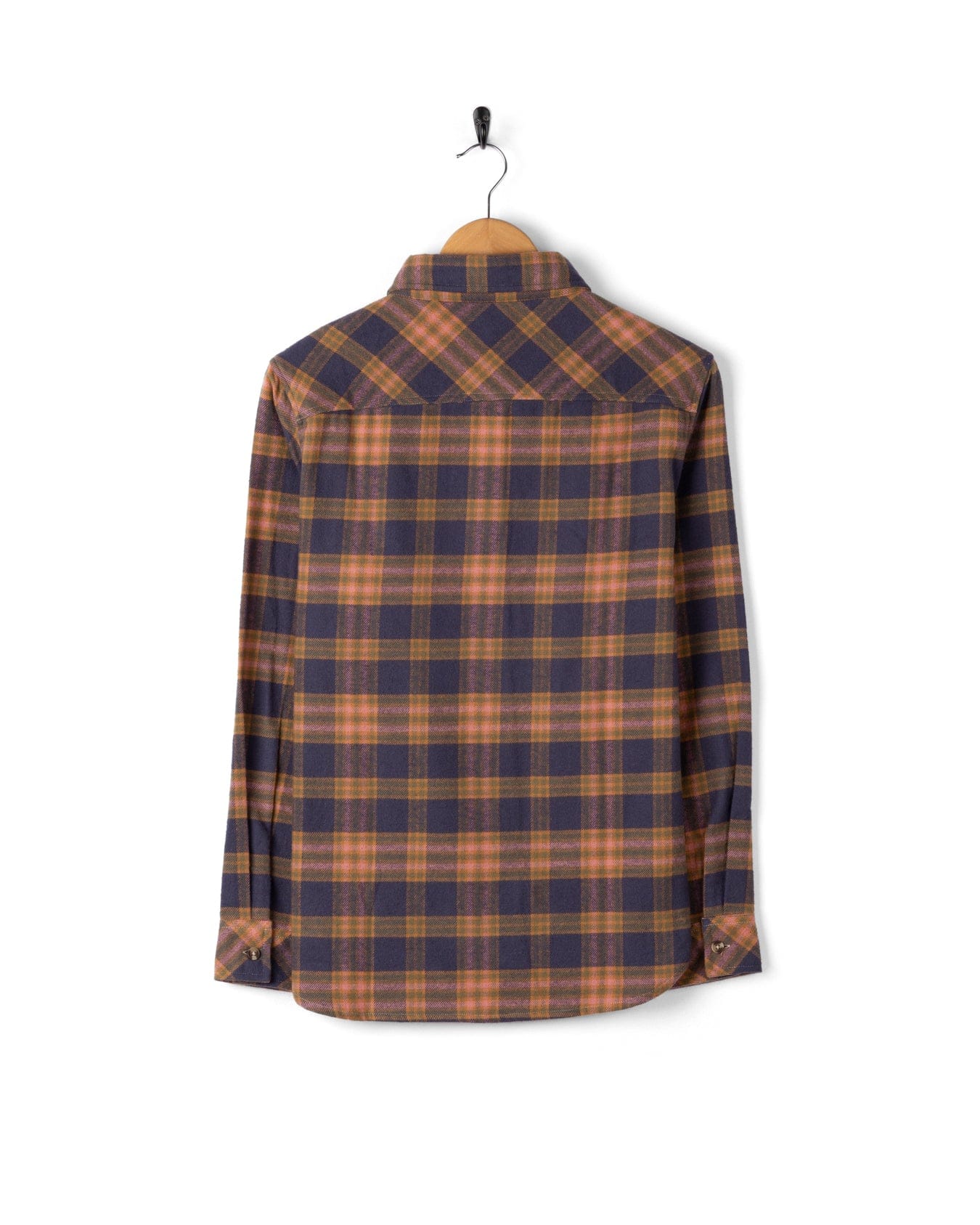 Rosalin - Womens Check Shirt - Purple
