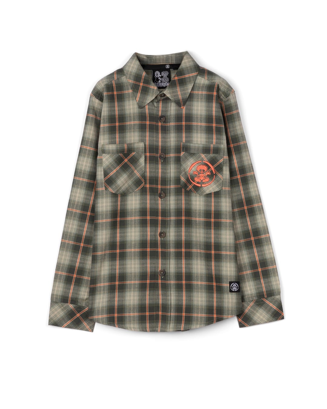 Tok Miles - L/S Shirt - DARK GREEN