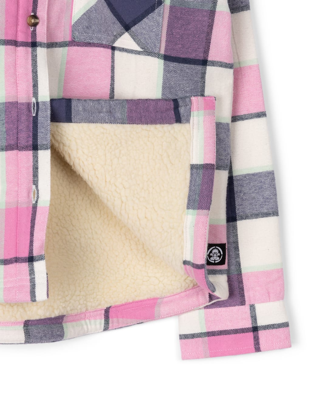 Rozzy - L/S Shirt - Fur Line - PINK