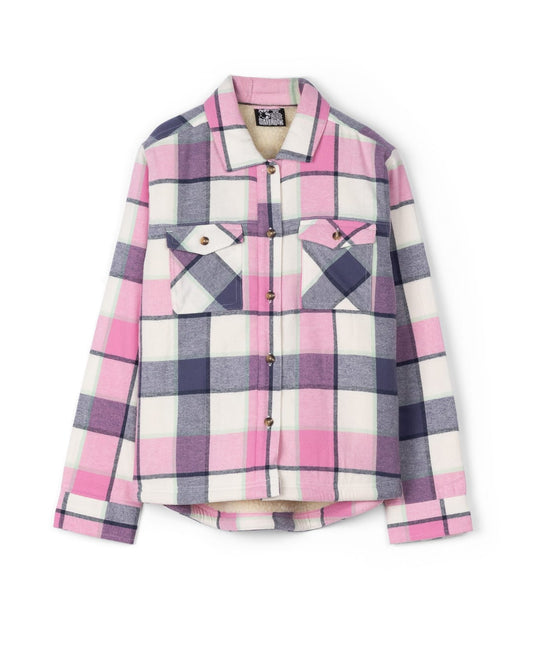 Rozzy - L/S Shirt - Fur Line - PINK