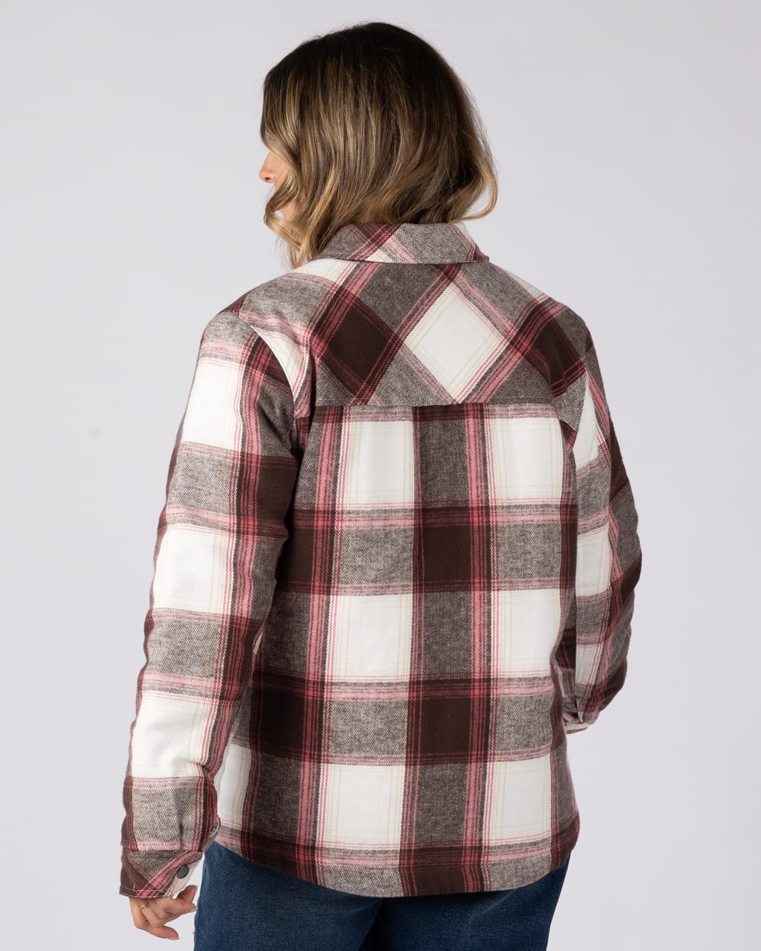 Talo Womens Long Sleeve Shirt In Brown