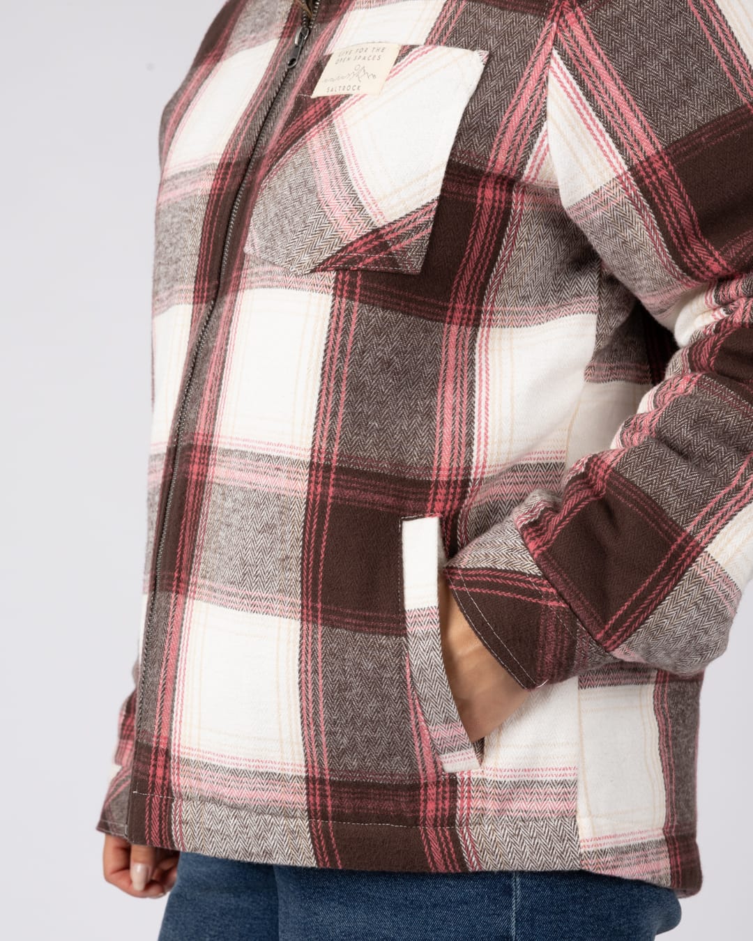 Talo Womens Long Sleeve Shirt In Brown