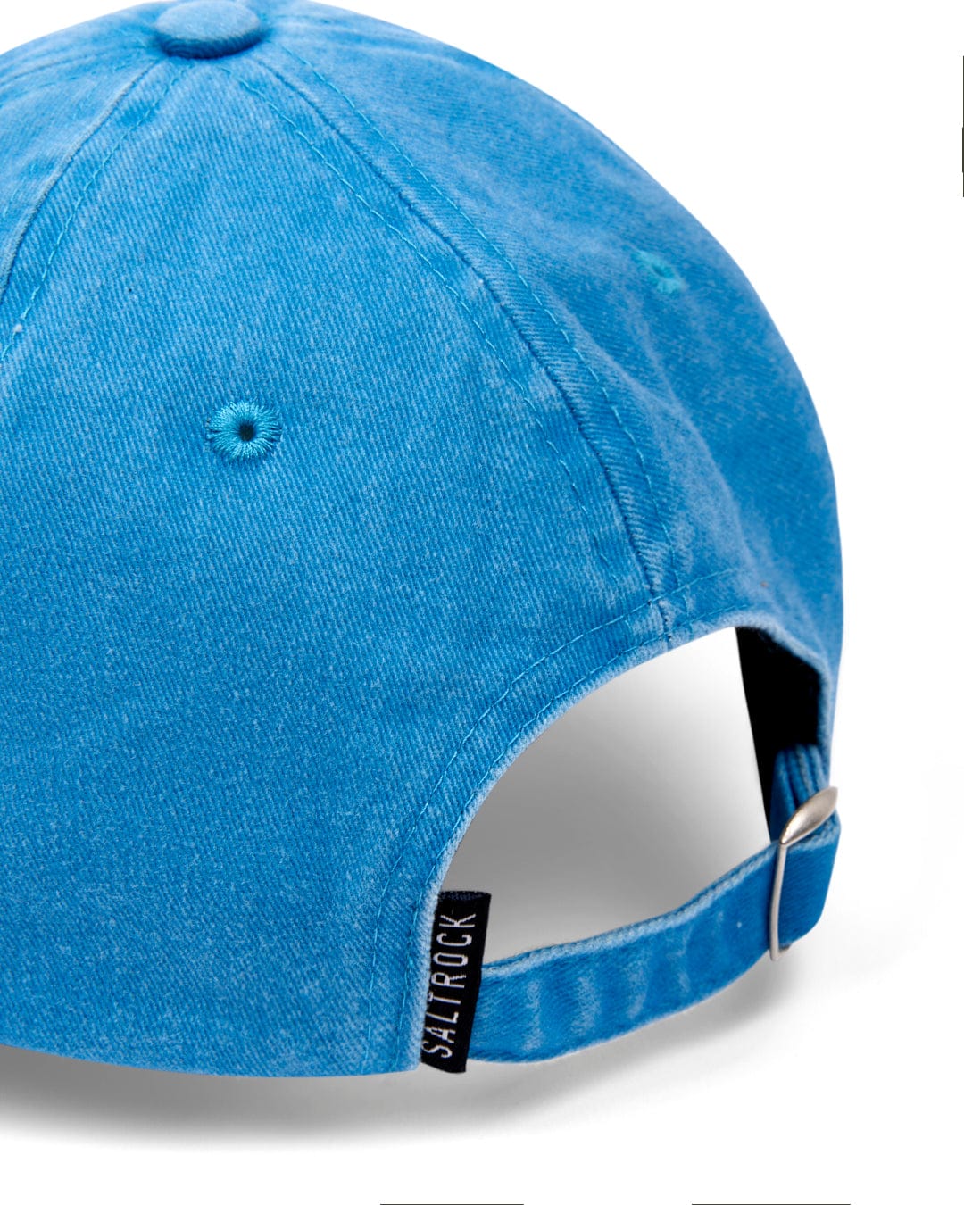 SR Original Cap - Blue baseball cap with an adjustable strap and a branded Saltrock badge.