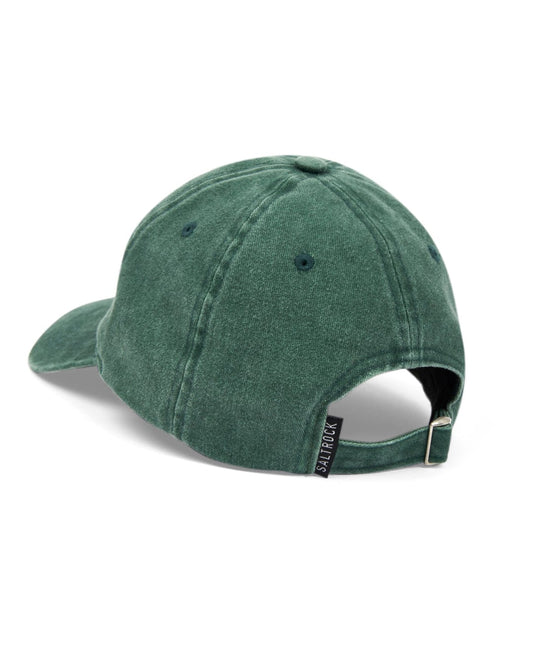 Sunburst Cap - Green with Saltrock branding on a white background.