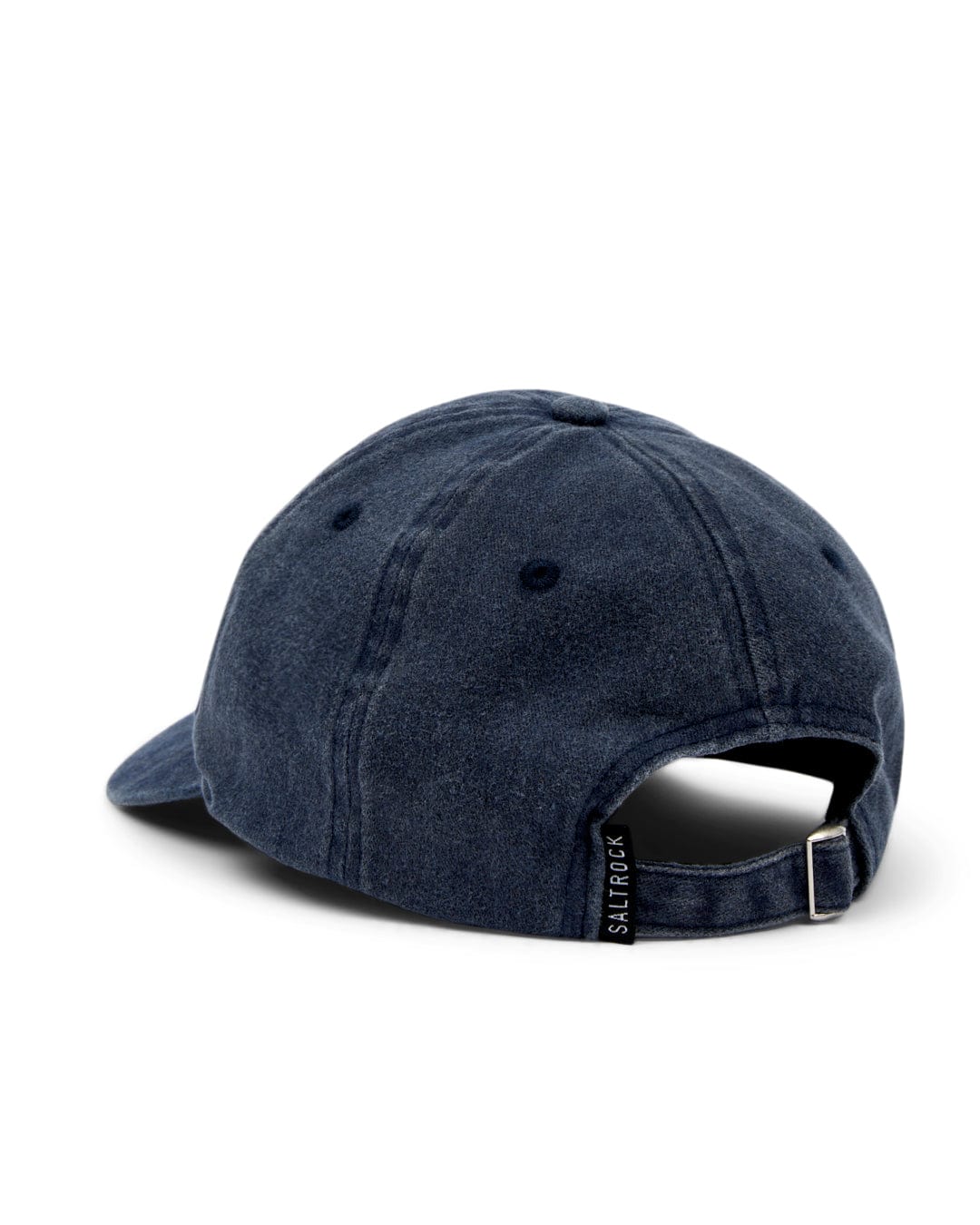 A Sunburst Cap - Dark Blue with Saltrock branding and an adjustable strap displayed against a white background.