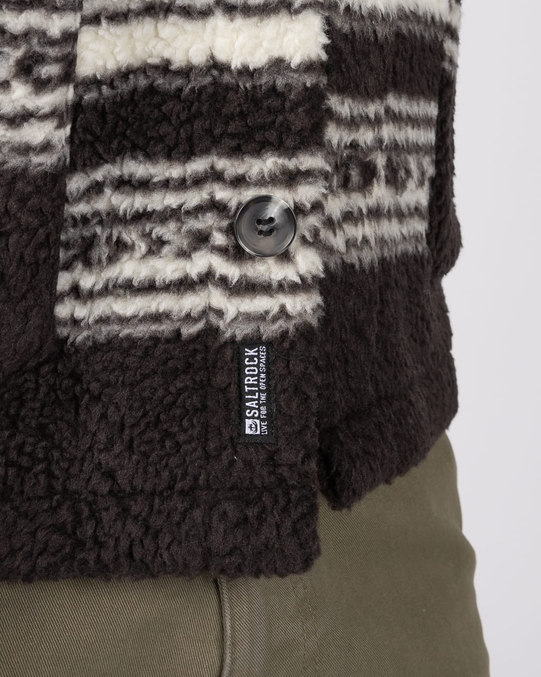 Sands Mens Sherpa Fleece in Grey