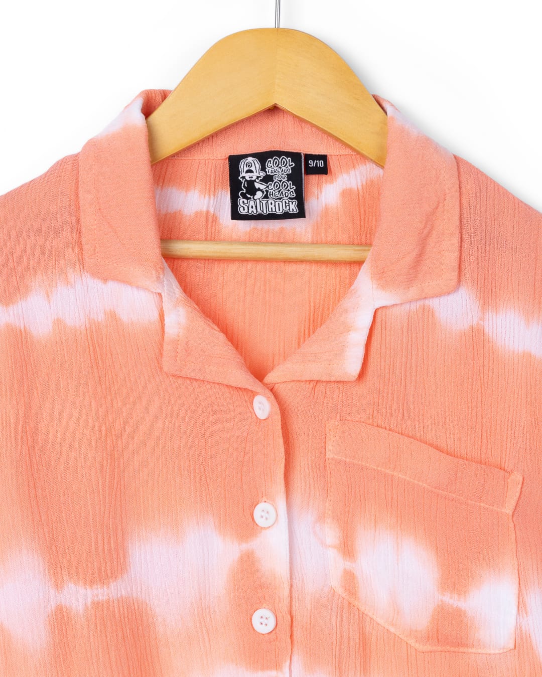 Maida Kids Short Sleeve Shirt in Orange