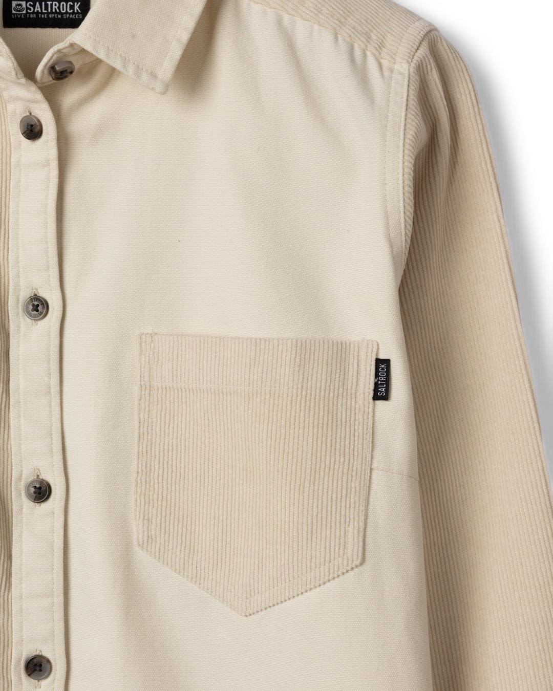 Liora Womens Cord Shirt in Cream