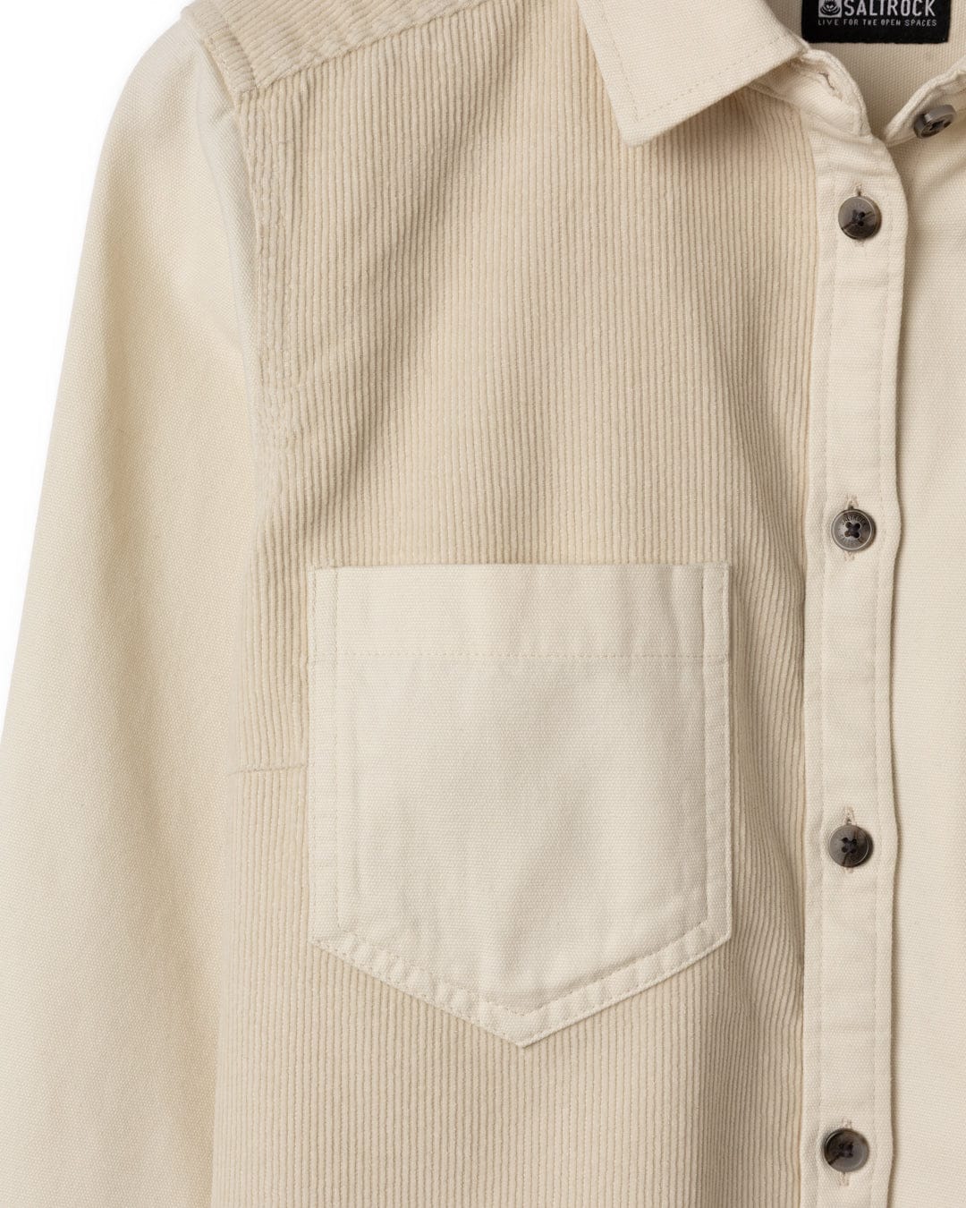 Liora Womens Cord Shirt in Cream