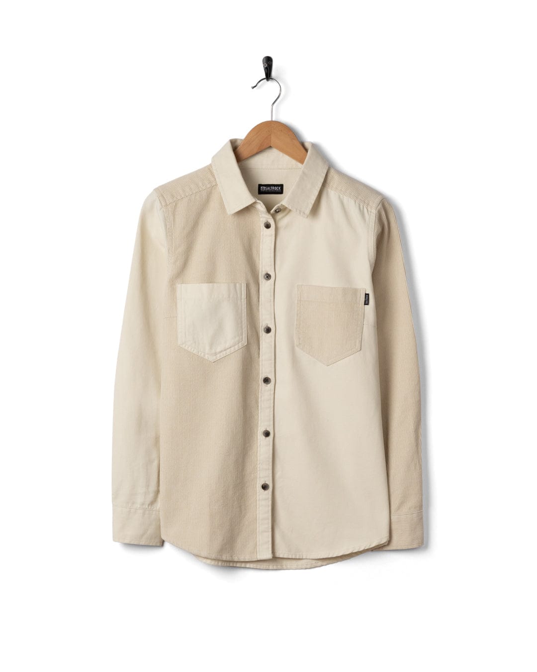 Liora Womens Cord Shirt in Cream