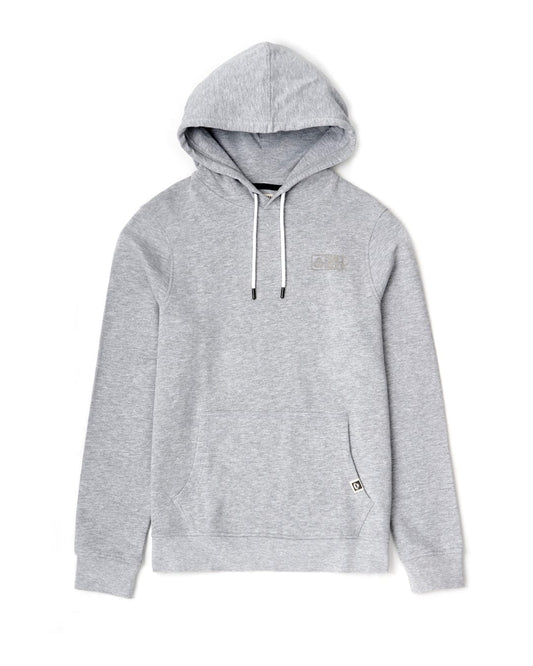 Saltrock Original - Mens Pop Hoodie - Grey displayed against a white background.