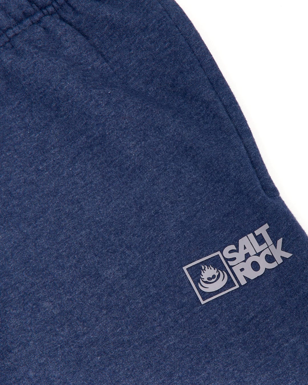 Saltrock Men's Original 20 Joggers featuring the Saltrock logo on a blue sweatpants.