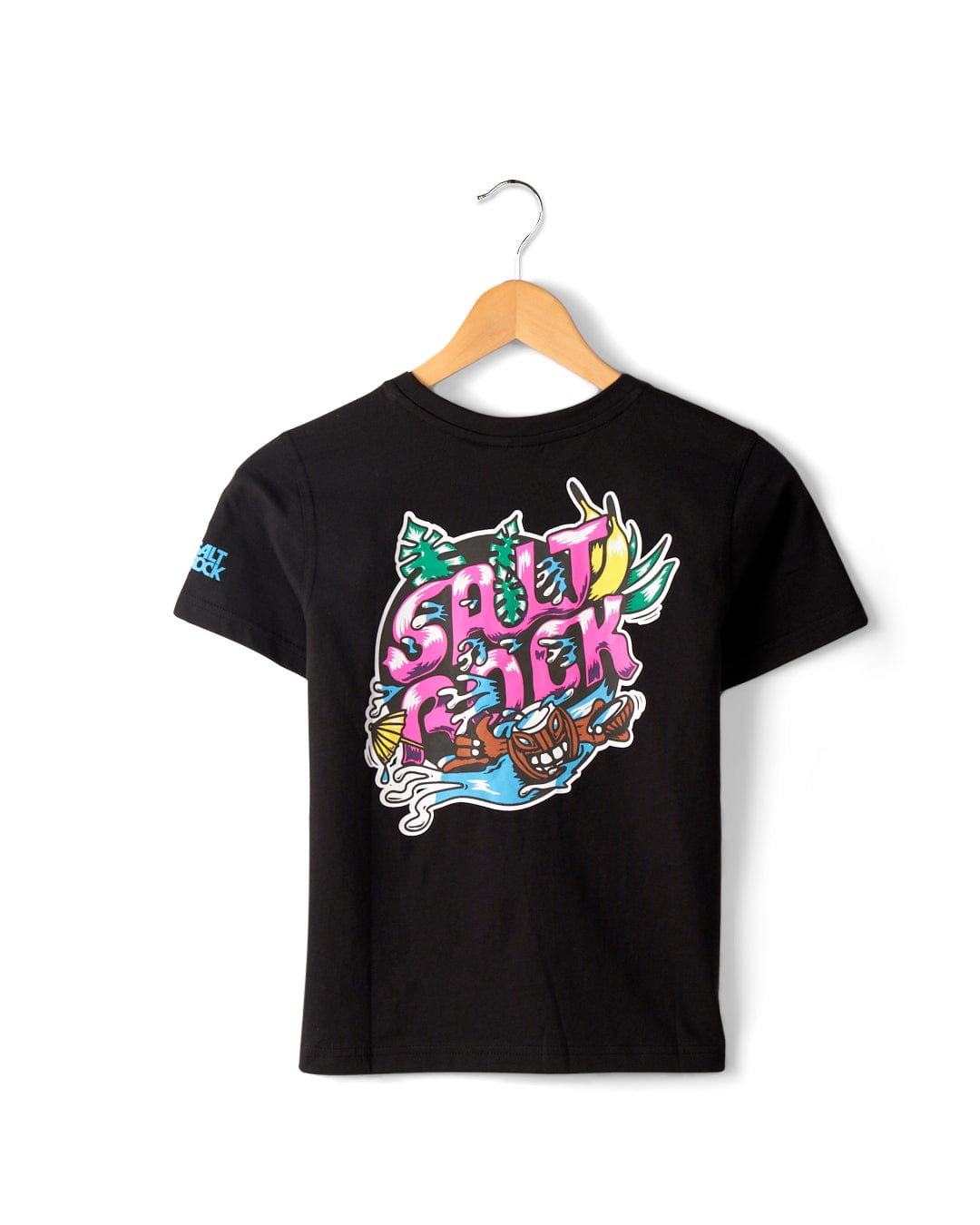 Tahiti - Kids Short Sleeve T-Shirt - Black