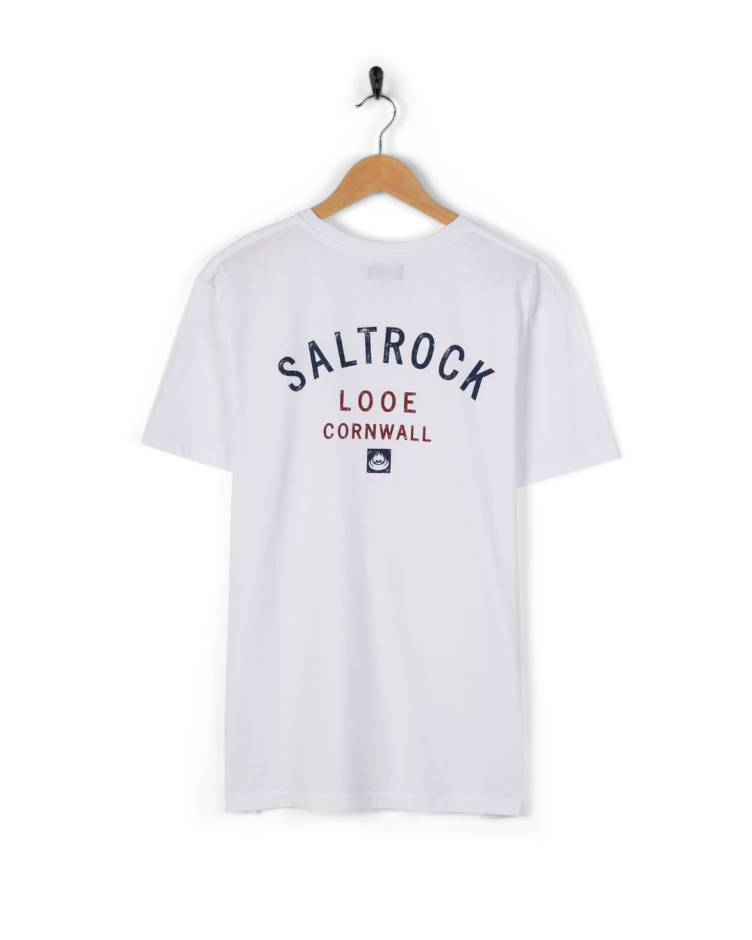 Looe Mens Location T-Shirt in White
