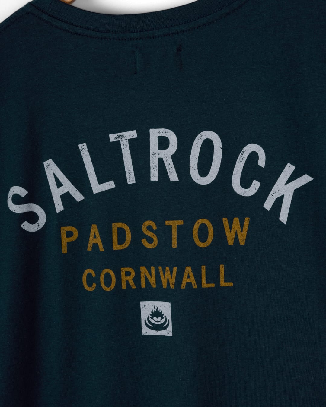 Padstow Location Mens T-Shirt in Blue