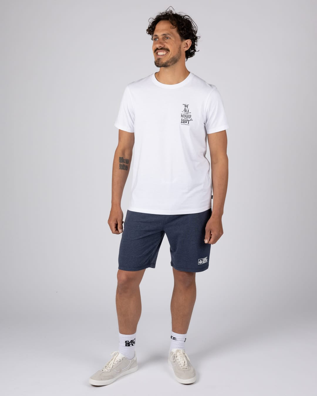 Lost Ships Mens Short Sleeve T-Shirt White