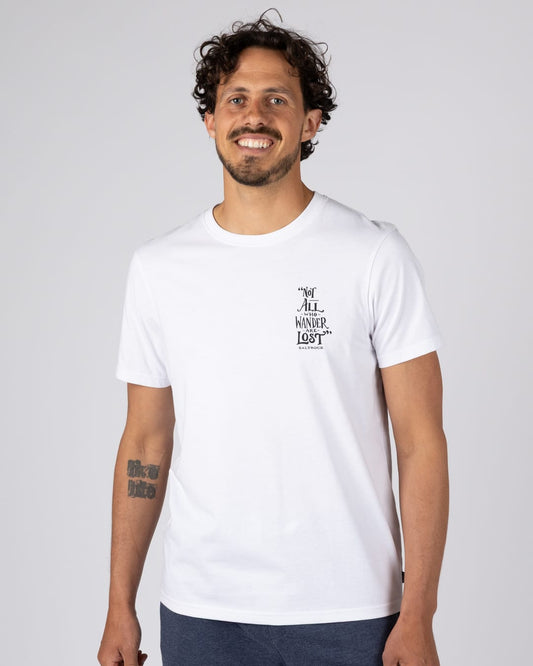 Lost Ships Mens Short Sleeve T-Shirt White