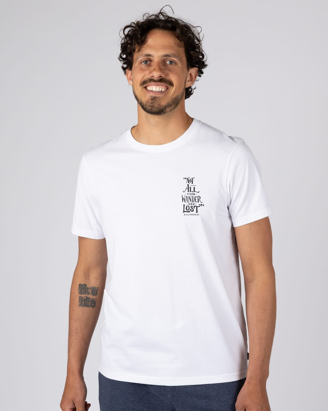 Lost Ships Mens Short Sleeve T-Shirt White