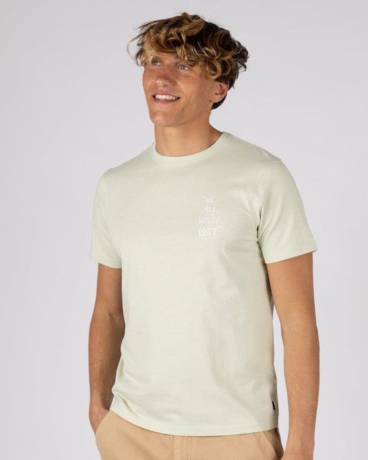 Lost Ships - Mens Short Sleeve Tee - Light Green