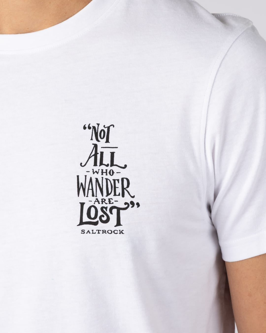 Lost Ships Mens Short Sleeve T-Shirt White