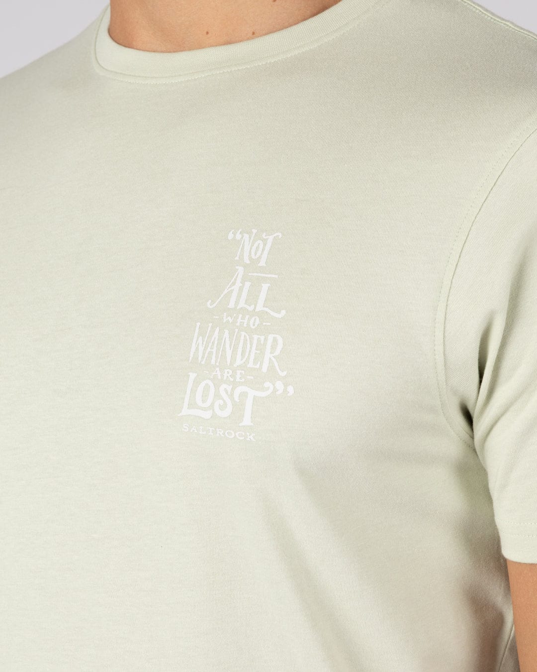 Lost Ships - Mens Short Sleeve Tee - Light Green