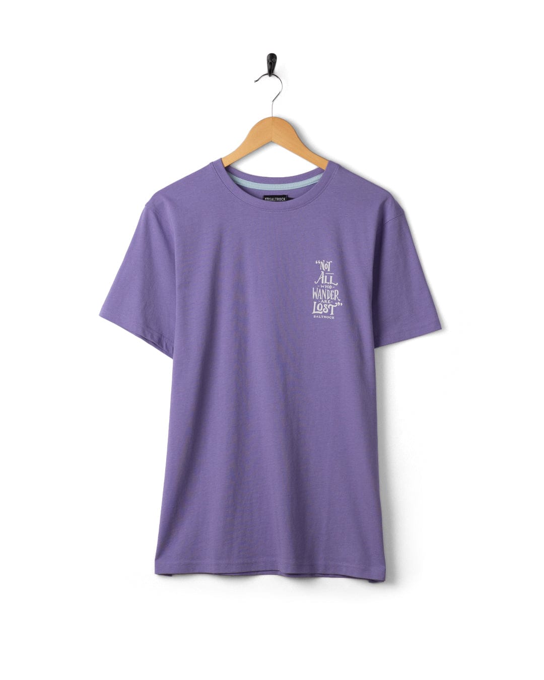 Lost Ships - Mens Short Sleeve Tee - Purple