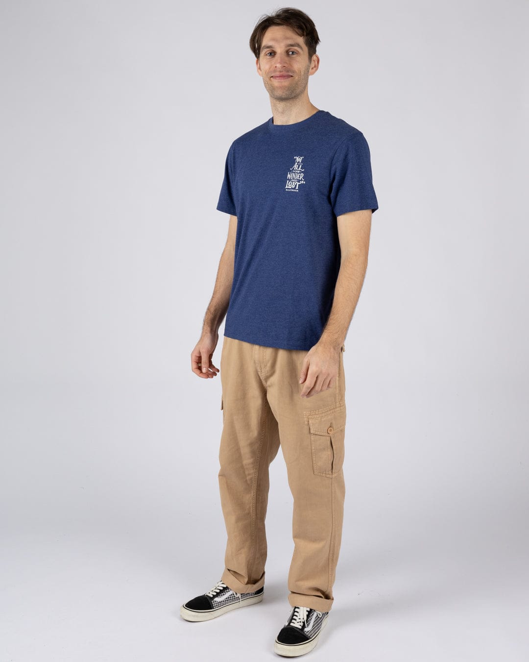 Lost Ships - Mens Short Sleeve T-Shirt - Navy