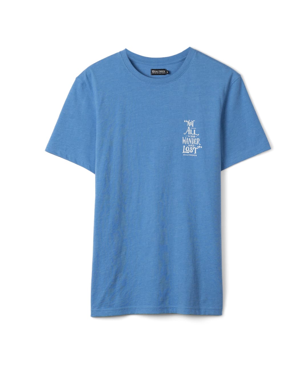 Lost Ships Short Sleeve T-Shirt in Bright Blue
