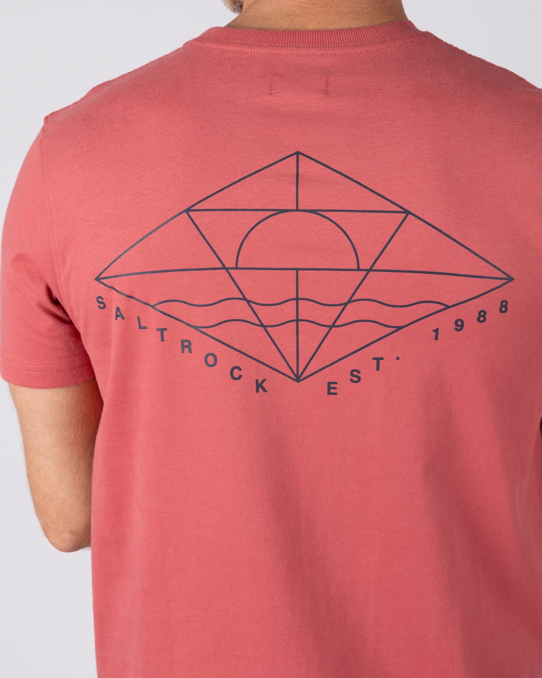 Dimensions Mens Short Sleeve T-Shirt In Pink