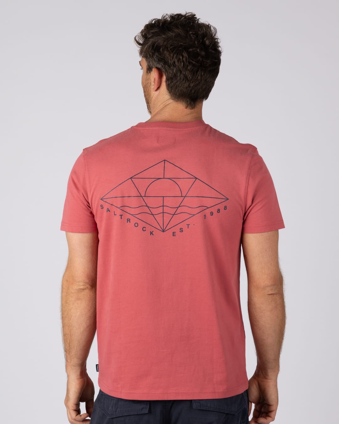 Dimensions Mens Short Sleeve T-Shirt In Pink