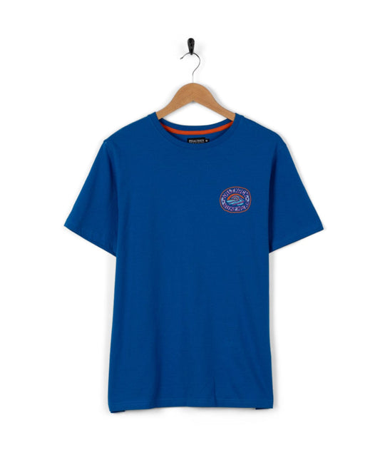 Saltrock Wave - Mens T-Shirt - Blue