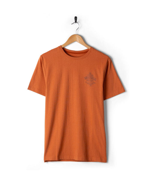Wave Chaser - Mens Short Sleeve T-Shirt - Orange