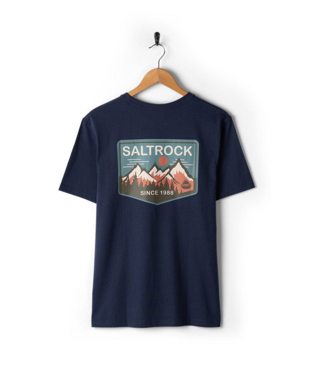 Uplands - Mens Short Sleeve T-Shirt - Blue