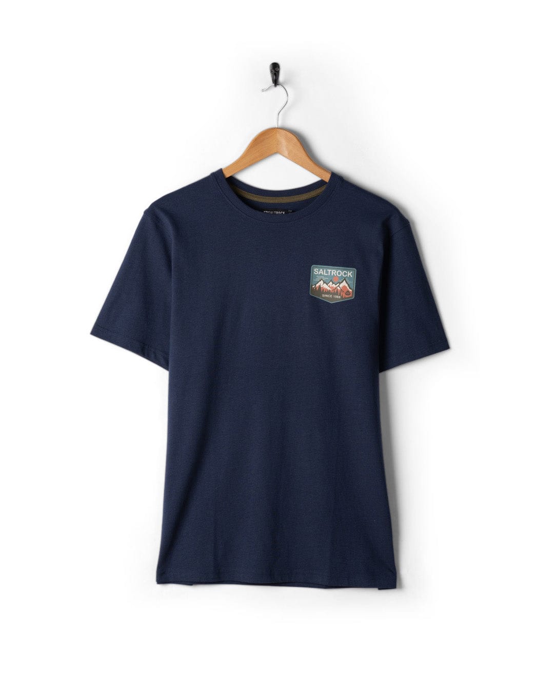 Uplands - Mens Short Sleeve T-Shirt - Blue