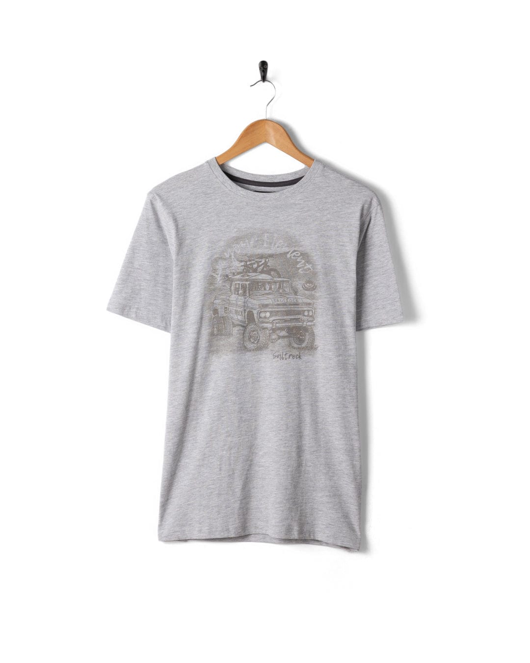 Axle - Mens Short Sleeve T-Shirt - Grey