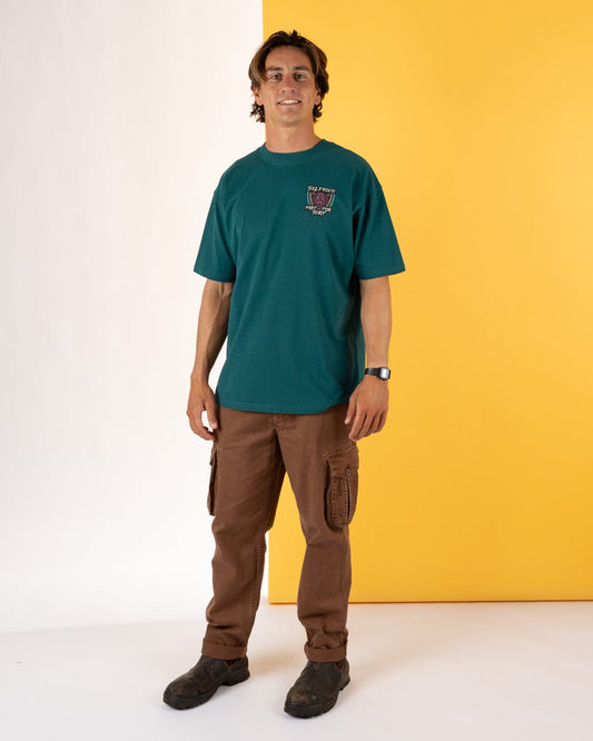 Godrevy 2 - Mens Cargo Trousers - Brown