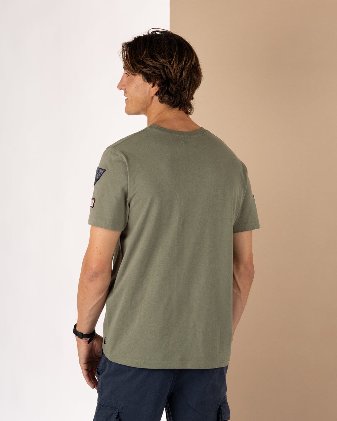 Patch - Mens Short Sleeve T-Shirt - Green